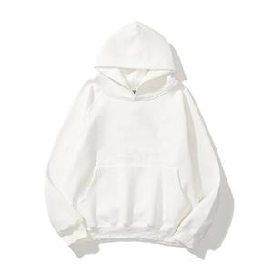 Heavyweight <b>Mens</b> Hoodie Oversized <b>Pullover</b> Dropped Shoulder Kangaroo Pocket Solid Fleece Sweatshirt Streetwear Casual Winter - Product Image 5