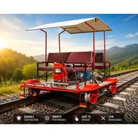 Chariot à moteur robuste de haute qualité avec système de propulsion puissant pour le transport industriel, les chantiers de construction et les ateliers