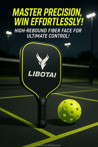Paleta de Pickleball LIBOTAI de Fibra de Vidrio, Núcleo Ligero de EVA, para Entrenamiento Escolar, Personalizable OEM - Product Image 6