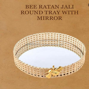 Porte-serviettes et mouchoirs écologique Ratan Jali moderne fabriqué à la main pour la salle de bain et la cuisine à bas prix - Product Image 5