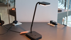 Modern <b>Desk</b> Lamp for College Students Iron Shade Switch Control Study Reading Lamp Living Room Metal Shade Office lamp - Product Image 1
