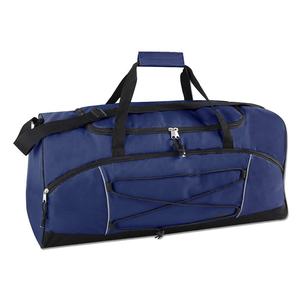 Sac de voyage de grande capacité, résistant à l'eau, en nylon, pour week-end, avec compartiment séparé pour chaussures et bandoulière - Product Image 1