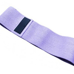 Bande de Résistance Unisexe Fine en Polyester et Coton, Accessoires de Fitness pour les Hanches et Musculation, Bandes d'Exercice de Gymnastique, Bandes de Squat Antidérapantes - Product Image 4