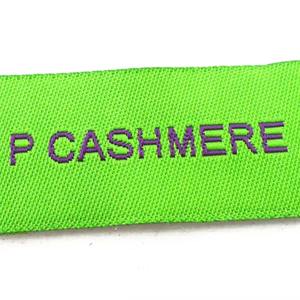 ป้ายทอแบรนด์ส่วนตัวสำหรับเสื้อผ้าและรองเท้าแบบกำหนดเอง ป้ายเสื้อผ้าแบบม้วนตัดด้วยเลเซอร์ที่เป็นมิตรกับสิ่งแวดล้อมความหนาแน่นสูง - Product Image 3