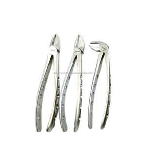 Juego de Fórceps Dentales Manuales de Acero Inoxidable 10x de Alta Calidad, Duraderos para Extracción de Raíces Dentales, Molares y Mandíbula, Confiables para Hospitales y Consultorios Dentales - Product Image 6