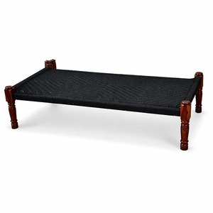 Handwoven Rectangle Charpai <b>Bench</b> Traditional Indian Design Durable Wooden <b>Indoor</b> Home Furniture Modern Bohemian Style - Product Image 5
