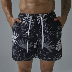 Customized <b>Mens</b> Casual Breathable Quick Dry Beach & Sports <b>Shorts</b> 2 in 1 Workout Gym with <b>Compression</b> Liner - Product Image 2