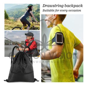 Sac à dos de sport imperméable imprimé sur mesure pour le basketball, le football, le yoga et la gym, pour une utilisation scolaire - Product Image 2
