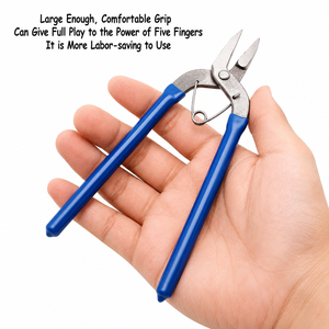 Heavy Duty Jewelry <b>Shears</b> Pliers Stainless Steel Wire Cutting <b>Tool</b> with Spring Handle for Jewelry Making - Product Image 4