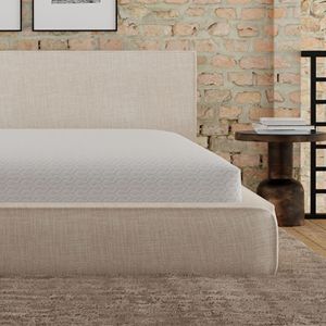 Queen Size HEIQ Cooling resistente all'acqua copri materasso neve morbida in maglia circolare morbida neve - Product Image 5