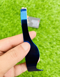 Saaqaans Enterprises Curved Stainless Steel <b>Razor</b> <b>Blade</b> Barbershop Use Lightweight Metal Single Edge Replacement <b>Blade</b> Blue High - Product Image 6