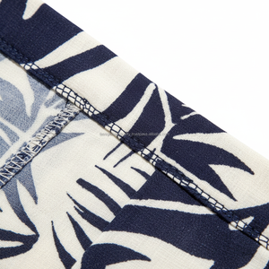 Pantalons palazzo pour femmes, taille haute, à fleurs, avec cordon de serrage, fabrication sur mesure, vente en gros - Product Image 4