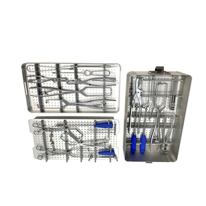 Ensemble d'instruments chirurgicaux orthopédiques manuels pour opérations de reconstruction avec plaques, certifié ISO13485 Classe I, mediva essnce - Product Image 3