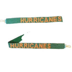 Sangle de sac personnalisée avec broderie perlée 'Team Spirit', motif 'Tigers Woo Pig Sooie', large, pour bandoulière, remplacement de poignée de sac à main bandoulière - Product Image 3