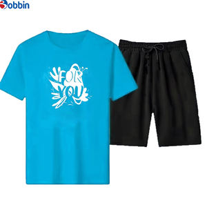 Conjunto Cómodo Unisex, Conjunto Corto con Estampado de Dibujos Animados para Hombre, Nueva Colección de Verano, Conjunto Deportivo Personalizado para Hombre, Transpirable - Product Image 5