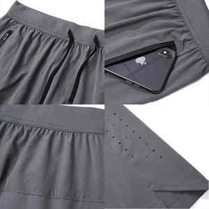 Pantalones Cortos Deportivos Casuales para Hombre al por Mayor, de Secado Rápido, Transpirables, para Gimnasio, Entrenamiento, Fitness, Elásticos - Product Image 4
