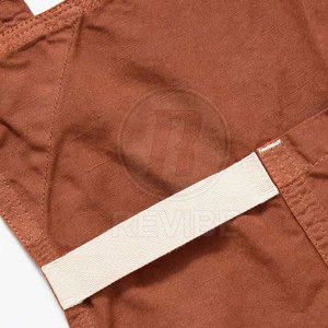 High Quality <b>Kitchen</b> <b>Apron</b> with Durable Stitching Polyester/Cotton Material for Long Time Cooking Baking Restaurant Chef Use - Product Image 5