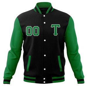 Wholesale Fashion Custom Embroidery Versity Leatherman Varsity <b>Jackets</b> Stand Heat Transfer Printing Front Back Personalized Name - Product Image 3