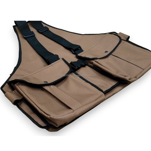 Stockage factice pour chien Personnaliser le gilet Cordura marron multi-options pour dressage de chien - Product Image 6