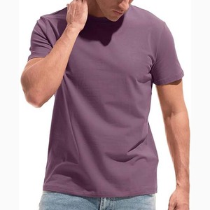 T-shirts à épaules tombantes pour hommes, 100% coton polyester, fabrication sur mesure OEM, tendance, motif uni, couleur personnalisée - Product Image 1