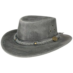 Sombrero de Vaquero de Cuero Ajustable al por Mayor, Estilo Americano Occidental, Unisex, Color Personalizado, Logotipo, Deportes, Adultos, Viajes, Alta Calidad, 3D - Product Image 2