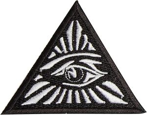 Insignia Bordada a Máquina de Masón, Emblema de Maestro Masón para Coser/Pegar en Chaquetas, Bolsos y Regalía (Negro) - Product Image 3