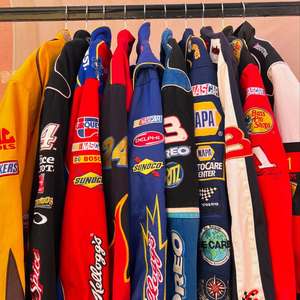 Nasscar Sports Style Racer <b>Long</b> Sleeve Premium Quality Polyester/Cotton Streetwear Racing <b>Jacket</b> <b>Men's</b> - Product Image 1