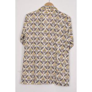 Hot Sale Jaipuri Hand Block Printed Women Pajama <b>Set</b> Long Sleeve Sleepwear <b>Lounge</b> <b>Set</b> Three <b>Piece</b> Nightwear - Product Image 3