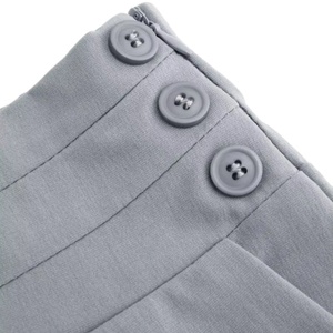 Pantalon de fitness respirant à séchage rapide pour femmes de haute qualité Logo personnalisé bas quantité minimale de commande mi-plat pour les activités intérieures décontractées en plein air été - Product Image 4