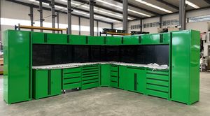 도매 워크샵 중고 도구 캐비닛 맞춤형 OEM 차고 보관 및 주최자 판매시 워크 벤치 - Product Image 4