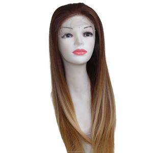 Natural piano waterwave wig, HD Lace Front Wigs Fashion Straight Human Hair Wig With Hand-Tied Highlights Vietnam Origin - Product Image 3