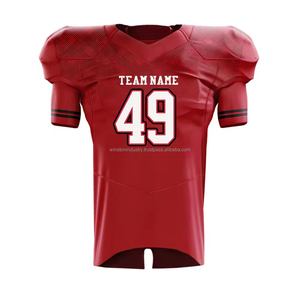 Camiseta de Fútbol de Poliéster de Alta Calidad, Diseño Transpirable Único, Ropa Deportiva de Fútbol Americano para Hombre Adulto - Product Image 3