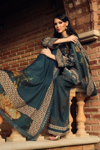 Colección de ropa de invierno 2026, trajes Shalwar Kameez para mujer en lino estampado bordado de muy alta calidad a precios económicos. - Product Image 5