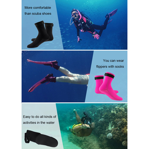 All Weather Sand <b>Socks</b> Professional Neoprene Beach Booties For Protection Against Hot Sand And Environmental Elements - Product Image 6