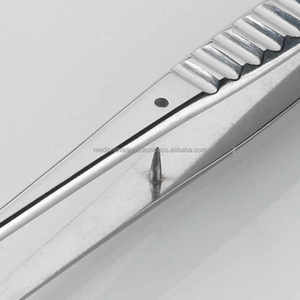 Pince à dissection de tissus Gillies base d'aiguille en acier inoxydable ensemble d'instruments chirurgicaux de puissance manuelle - Product Image 3