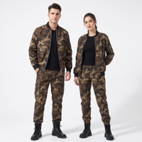 Veste d'automne et d'hiver pour homme à col montant, coupe-vent, à manches longues, décontractée et style bomber