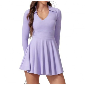 Ropa Deportiva Personalizada de Alta Calidad, Nuevo Diseño, Falda de Tenis Corta Transpirable, Último Diseño, Uniformes de Tenis Profesionales para Mujer - Product Image 4