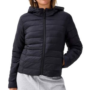 Nouvelle veste courte matelassée légère et duveteuse pour femme, col montant, manteau chaud en duvet, coupe-vent, pour dames - Product Image 1