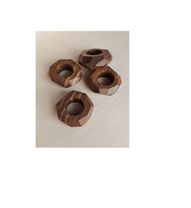 Anillo para Servilletas de Madera de Haya de Buena Calidad, Hecho a Mano en India - Product Image 4