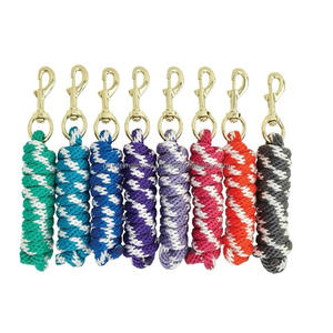 Cuerda de plomo de caballo de PP de nailon de doble tono de alta resistencia de longitud personalizada y productos de carreras ecuestres de caballos - Product Image 2