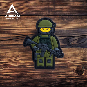 แพทช์ยางพีวีซีแบบกำหนดเองของ Aifran OEM สำหรับหมวก เสื้อแจ็คเก็ต กระเป๋า โลโก้แบบนูน แพทช์พีวีซีเนื้อนุ่ม ยืดหยุ่น ทนทาน ผลิตจากโรงงาน - Product Image 4