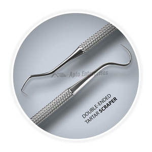 Dental Hygiene <b>Kit</b> Tray Complete Manual Stainless Steel <b>Plaque</b> <b>Remover</b> Set Including Tartar Scraper Tooth Pick Dental Scaler - Product Image 4