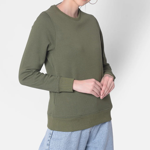 Sweat-shirts décontractés d'hiver pour femmes de qualité supérieure, 100% polyester, imprimés sur mesure, respirants, élégants, pulls OEM/ODM en gros - Product Image 4