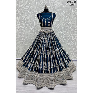 Nupcial Indio Desgaste Terciopelo Colecciones Para Novia Con Zarkhan Trabajo Por Fabzone - Product Image 3