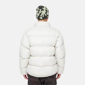 Fully Customized <b>Men's</b> Waterproof <b>Canvas</b> Puffer <b>Jackets</b> Polyester Wadding Filled Winter DDP Shipping - Product Image 4