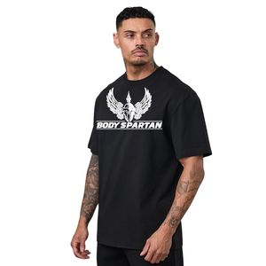 Camiseta negra de cuello redondo extragrande para hombre, ropa informal de manga corta, ligera, transpirable, a la moda de verano, mezcla de algodón - Product Image 1
