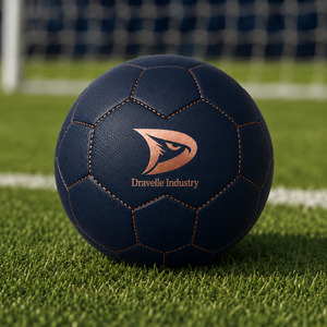 OEM Custom Metallic Rose Gold Football Size 5 <b>Hand</b> Sewn Premium PU Leather Soccer Ball 32 Panel Professional Sports Supply - Product Image 6