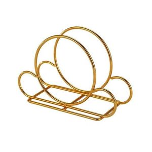 Vintage Style Metal Napkin Holder Featuring Artistic Design For Restaurants Kitchens And Elegant Dining Table Decoration - Product Image 5