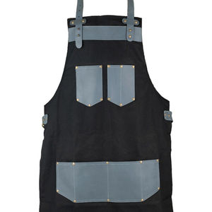 Tabliers en cuir véritable unisexe de qualité supérieure à prix bas pour la vente en gros / Tabliers en cuir personnalisés avec logo imprimé – Produit très demandé - Product Image 5