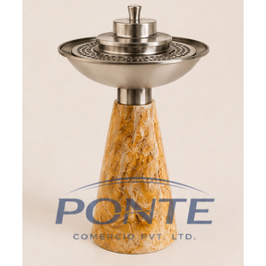 Quemador de Incienso de Lujo con Efecto Mármol, Moderno Soporte Árabe para Incienso Oud, para Meditación y Yoga, Aromaterapia, Mabkhara, Buen Precio - Product Image 3